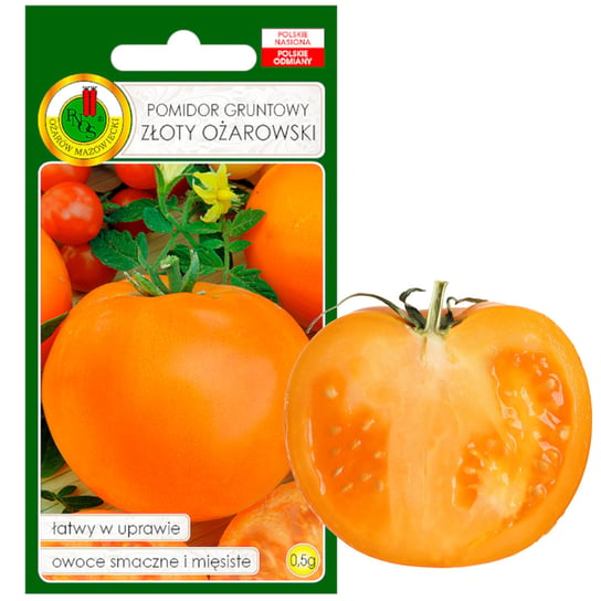 Pomidor Gruntowy Złoty Ożarowski Nasiona Bez Gmo 0,5G PNOS