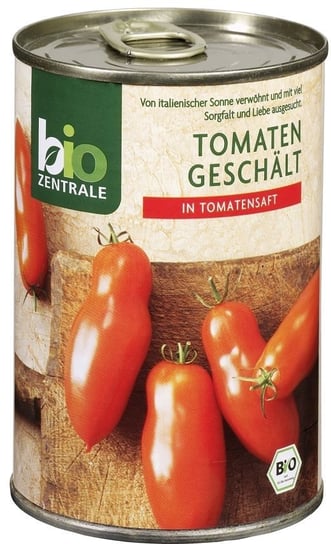 Pomidory Bez Skórki 400G - Bio Zentrale BIOZENTRALE