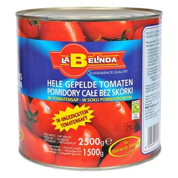Pomidory Całe Bez Skorki La Belinda 2500 G Inny producent