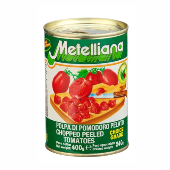 Pomidory Kostka 400 G Metelliana Inna marka