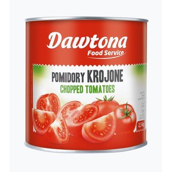 Pomidory krojone DAWTONA 2500 g Dawtona