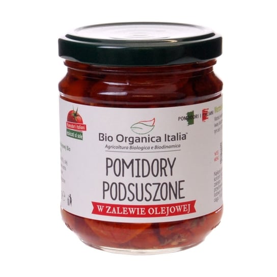 Pomidory Podsuszone w Zalewie Olejowej Bio 190 g - Bio Organica Italia BIO ORGANICA ITALIA