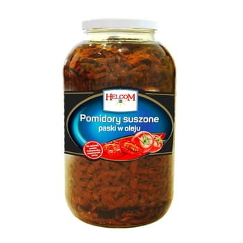 Pomidory suszone paski w oleju 4,1 kg Helcom Helcom