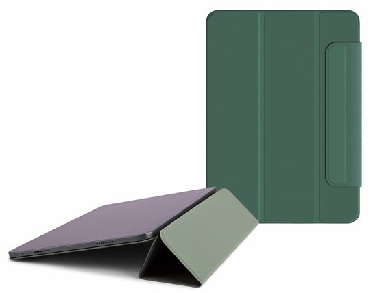 Pomologic BookCover Smart Cover etui obudowa pokrowiec Magnetyczny do iPad Pro 11" 1/2/3/4G, iPad Air 10.9" 4/5G (harmony green) Inna marka