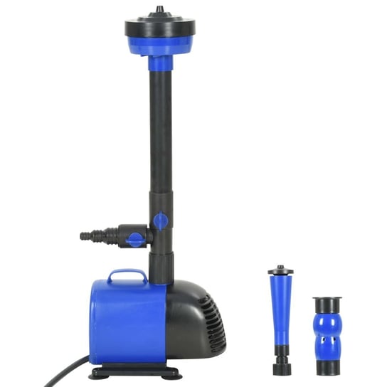 Pompa do fontanny ogrodowej vidaXL, niebiesko-czarna, 110 W, 3000 l/h vidaXL