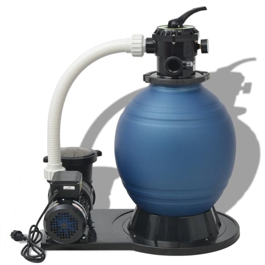 Pompa z filtrem piaskowym MWGROUP, niebieska, 1000 W, 16800 L/h vidaXL
