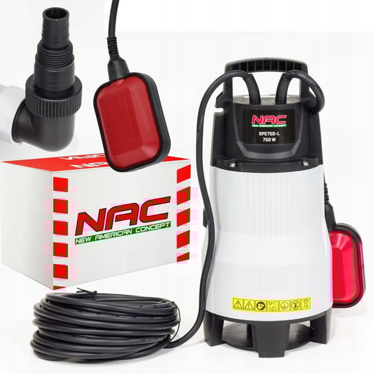 Pompa zanurzeniowa NAC SPE75D-L, 750 W NAC
