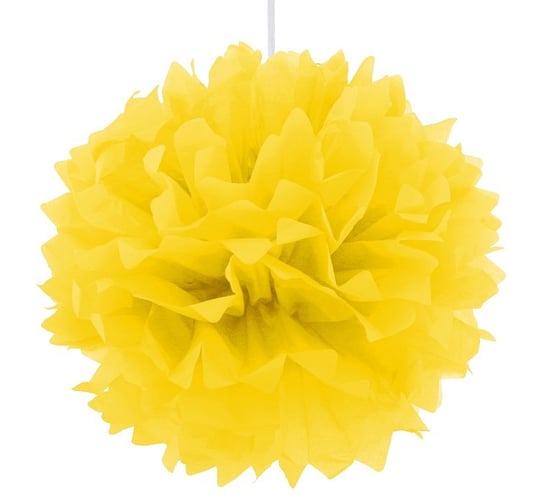 Pompon dekoracyjny, żółty GoDan