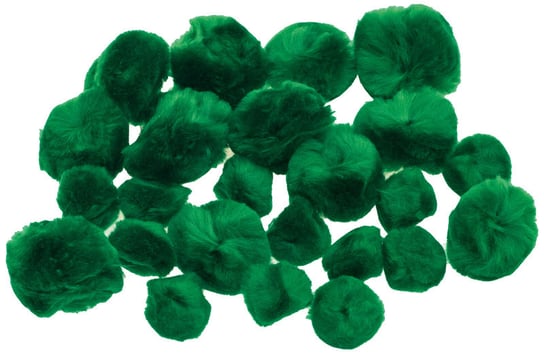 Pompony Dekoracyjne Super Puszyste Zielone Pom36, Brewis Brewis