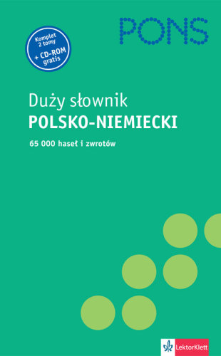 Pon. Duży Słownik Polsko-Niemiecki Opracowanie zbiorowe