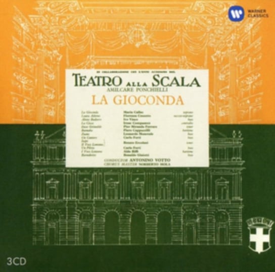 Ponchielli: La Gioconda Maria Callas, Cossotto Fiorenza, Cappuccilli Piero, Chorus & Orchestra of La Scala