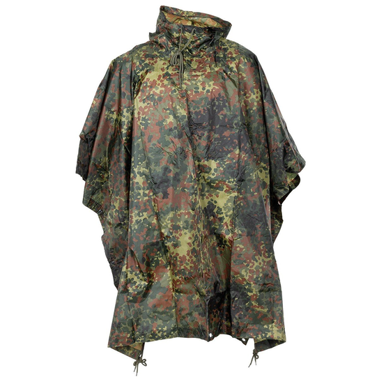Poncho Us  Rip - Stop Mfh Flecktarn MFH