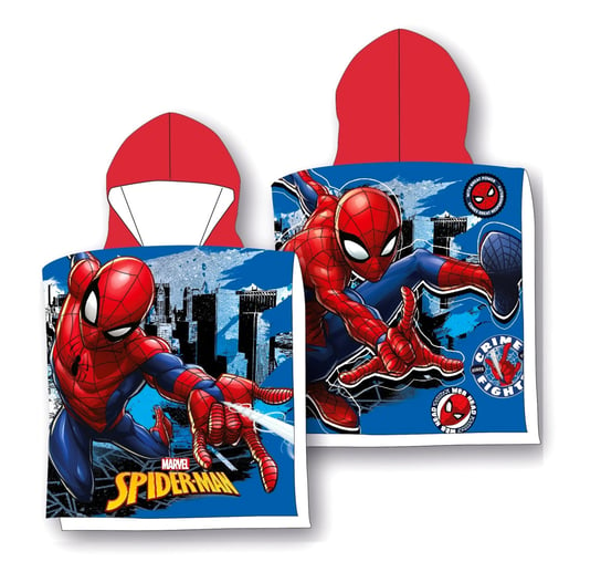 Ponczo Poncho Ręcznik SPIDERMAN dla dzieci 50x100 kaptur Inna marka