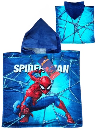Ponczo poncho ręcznik z kapturem Spiderman Inny producent