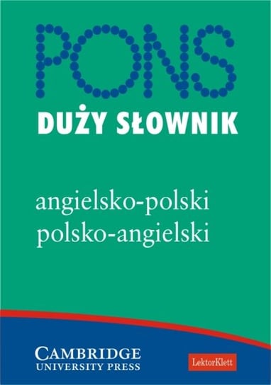 Pons. Duży Słownik Polsko-Angielski, Angielsko-Polski + CD Opracowanie zbiorowe