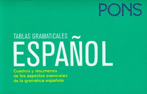 Pons Tablas Gramaticales Espanol Opracowanie zbiorowe