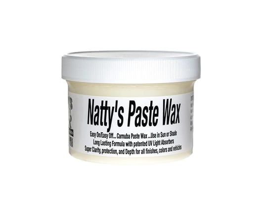 Poorboy's World Natty's Paste Wax White 227g - Naturalny Wosk do jasnych lakierów Poorboy's World