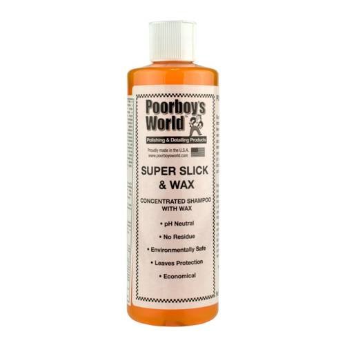 Poorboy's World Slick&amp;Wax Concentrate szampon 473ml Poorboy's World