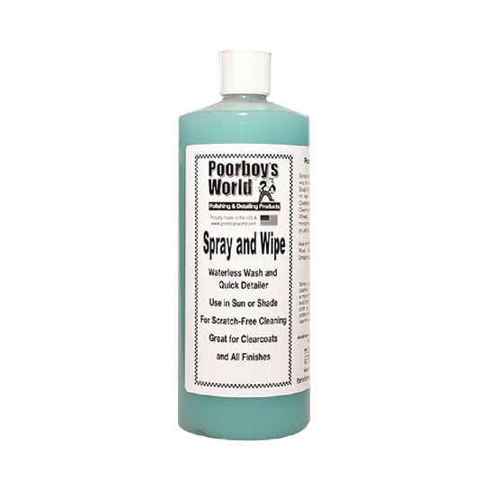 Poorboy's World - Spray & Wipe WaterLess 946ml Poorboy's World