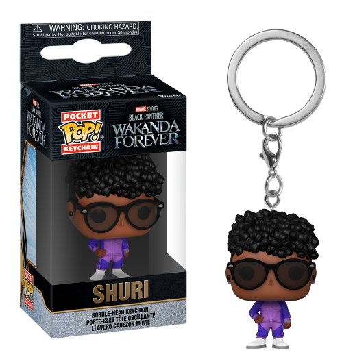 POP KEYCHAIN: BPWF- Shuri Funko