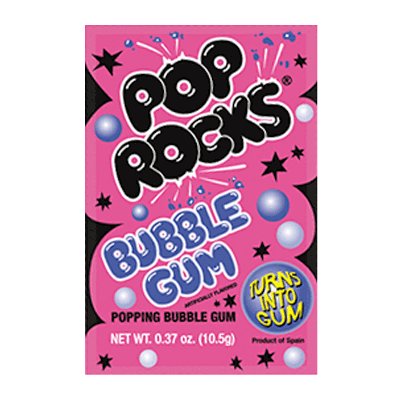 Pop Rocks Bubblegum 9g POP Rocks
