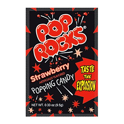 Pop Rocks Strawberry 9g POP Rocks
