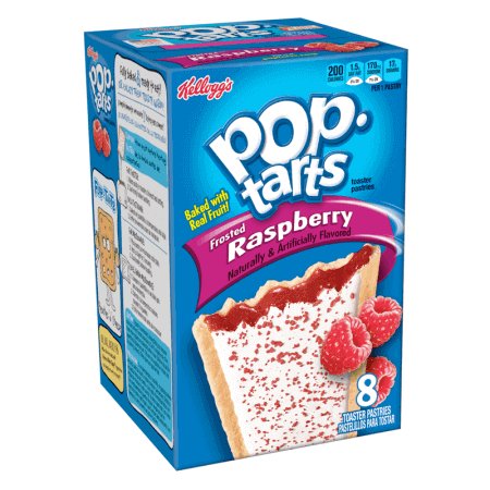 Pop Tarts Frosted Raspberry 384g KELLOGGS