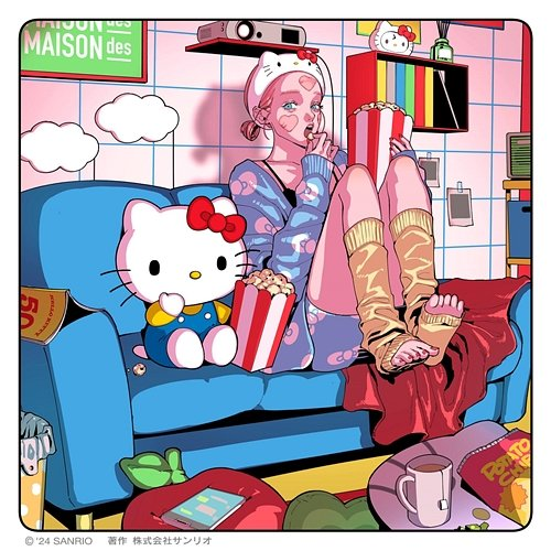Popcorn!! Sasuke Haraguchi, Narumiya, MAISONdes feat. Hello Kitty