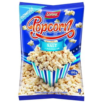 Popcorn Popped Solony 100g Lorenz