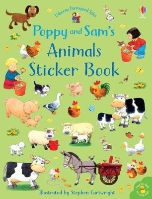 Poppy and Sam's Animals Sticker Book Cartwright Stephen
