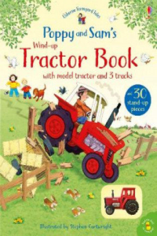 Poppy and Sam's Wind-Up Tractor Book Taplin Sam