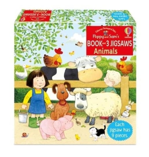 Poppy and Sams Book and 3 Jigsaws: Animals Amery Heather