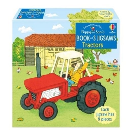 Poppy and Sams Book and 3 Jigsaws: Tractors Amery Heather