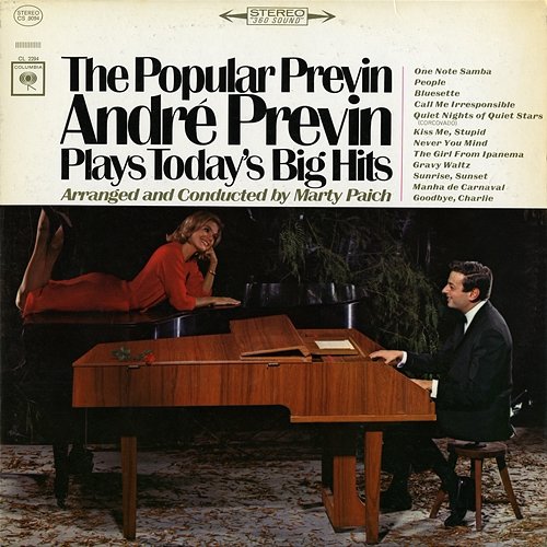 Popular Previn: Andre Previn Play's Today's Big Hits André Previn