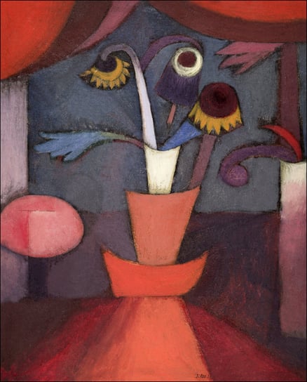 Popular Wall-Painting, Paul Klee - plakat 60x80 cm Galeria Plakatu