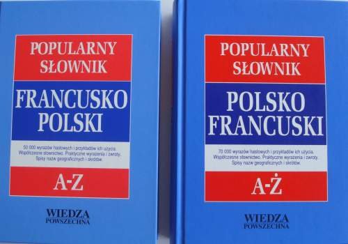 Popularny Słownik Polsko-Francuski Francusko-Polski Sikora-Penazzi Jolanta, Sieroszewska Krystyna