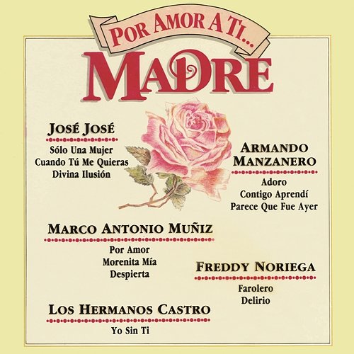 Por Amor a Ti... Madre Various Artists