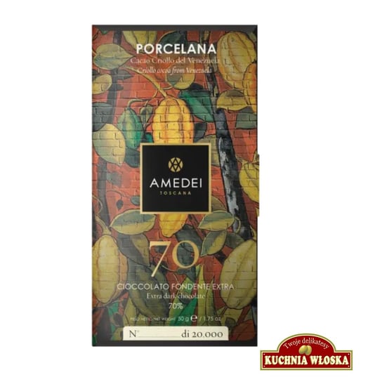Porcelana - czekolada ciemna 70% 50g / Amedei Inna marka