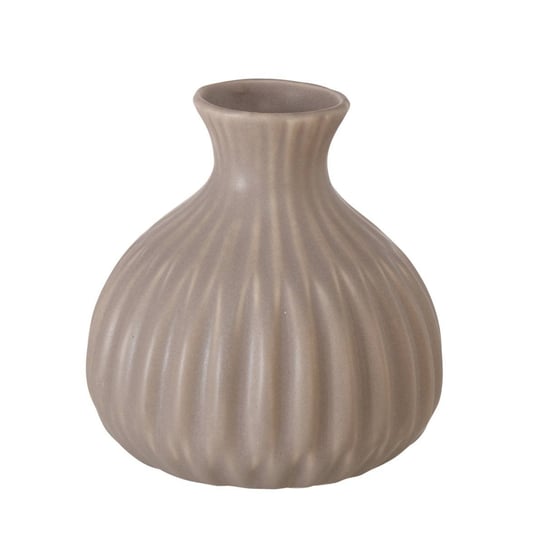 Porcelanowy wazon dekoracyjny Esko, szary mat N/A