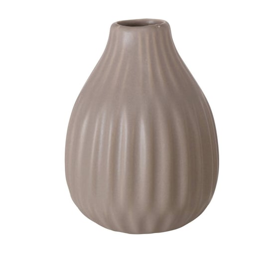 Porcelanowy wazon dekoracyjny Esko, szary mat N/A