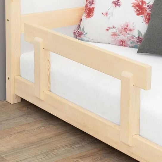 Poręcz do łóżka dziecięcego TRUSTY - lite drewno - naturalny kolor drewna Inna marka