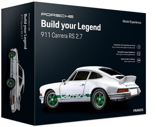 Porsche 911 Carrera RS Build your Legend kalendarz adwentowy Franzis