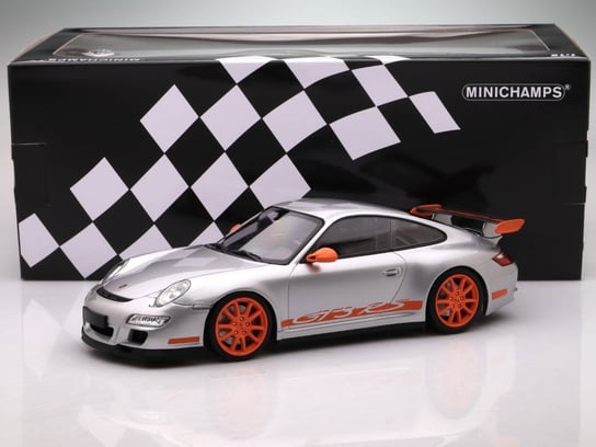Minichamps 1/18 Porsche 911 GT3 RS 2007 – Neuve, échelle 1:18, Métal