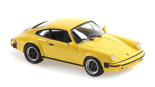Miniature Minichamps 1/43, Porsche 911 Turbo 2009, Jaune, Neuve, Réf 940069010