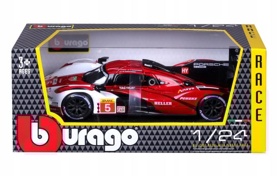 Porsche 963 Penske Motorsport FIA WEC 24h Le Mans 1:24 Bburago 18-28022 Bburago