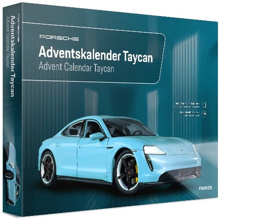 Porsche Taycan kalendarz adwentowy Franzis