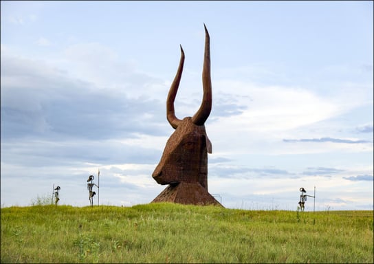 Porter Sculpture Park in South Dakota., Carol Highsmith - plakat 91,5x61 cm Galeria Plakatu