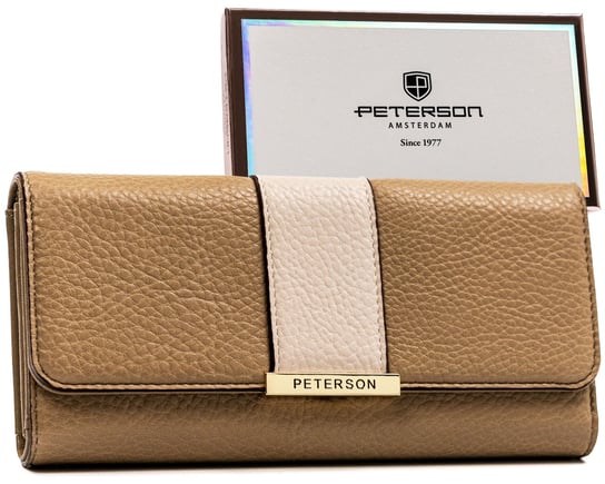 Portfel damski PETERSON duży portmonetka RFID STOP Peterson