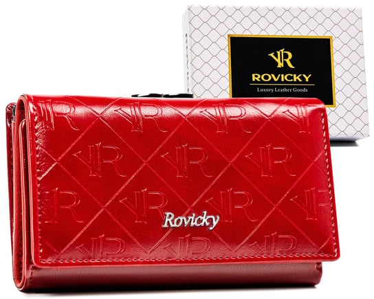 Portfel Damski Skóra+Pu Rpx-23-Pmt-4612 Red Rovicky