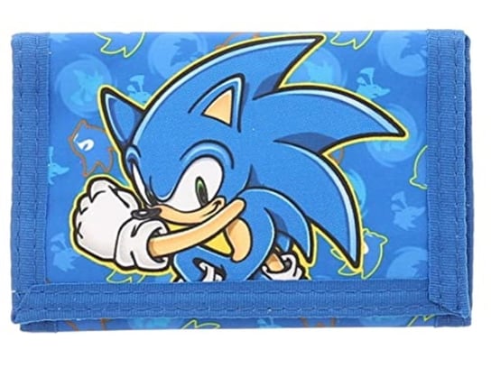 Portfel i torebki Hedgehog Sonic Sonic Niebieski 1 Wielka Brytania Zippo